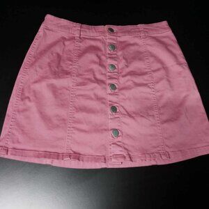 👻3 for $15 Mix & Match👻 EUC Forever 21 Pink Button Front Pencil Skirt